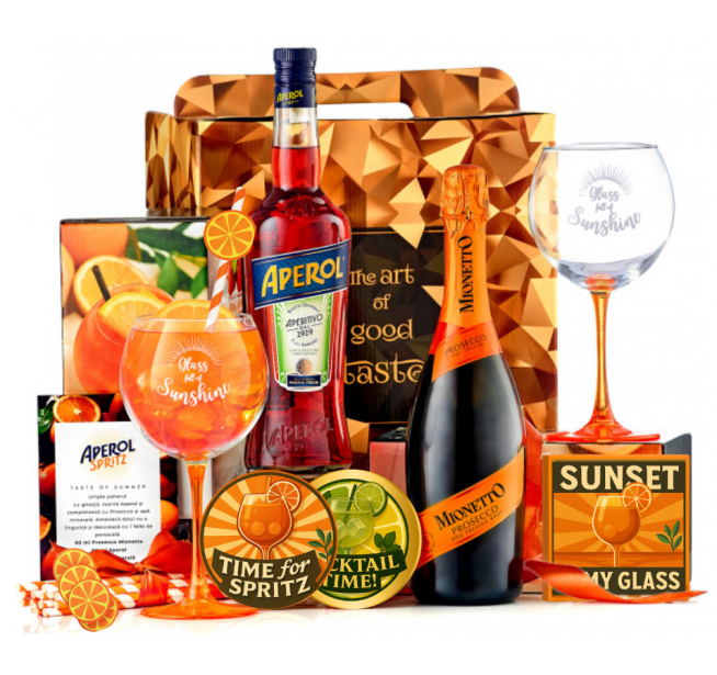 APROTIEセット Cadou Festive Aperol Gift Set Pachete | FineStore